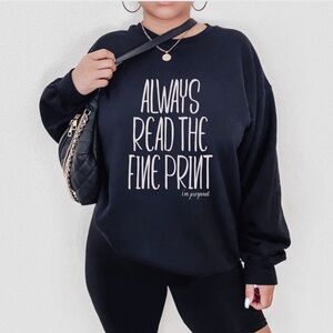 NEW Funny Pregnancy Announcement Graphic Sweatshirt S-5X